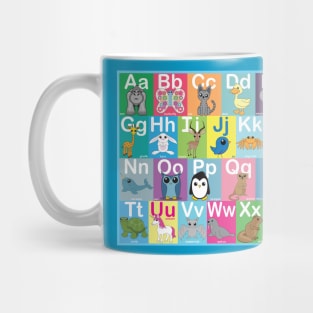 Animal Alphabet Mug